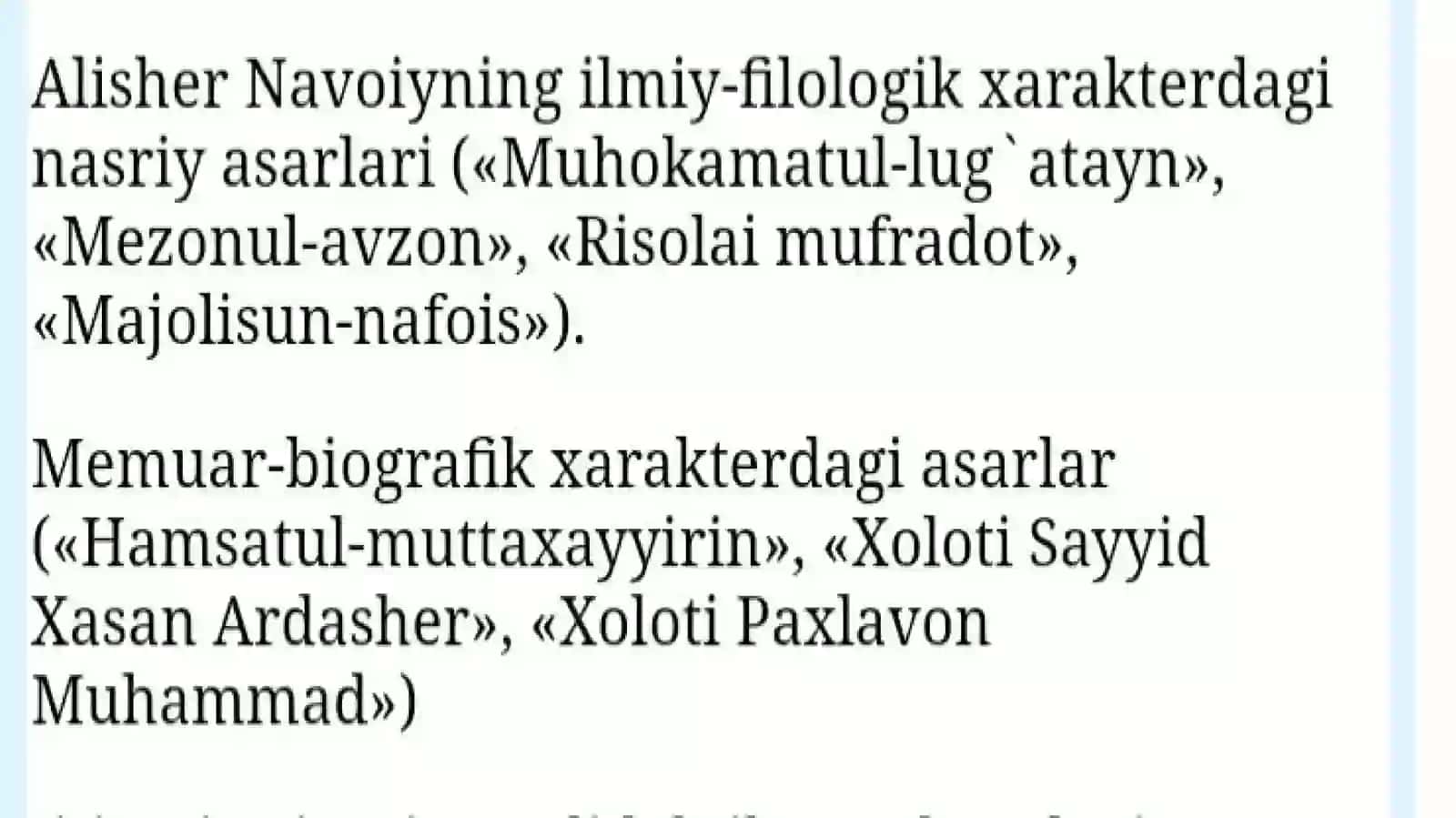 alisher navoiy badiiy nasri 3