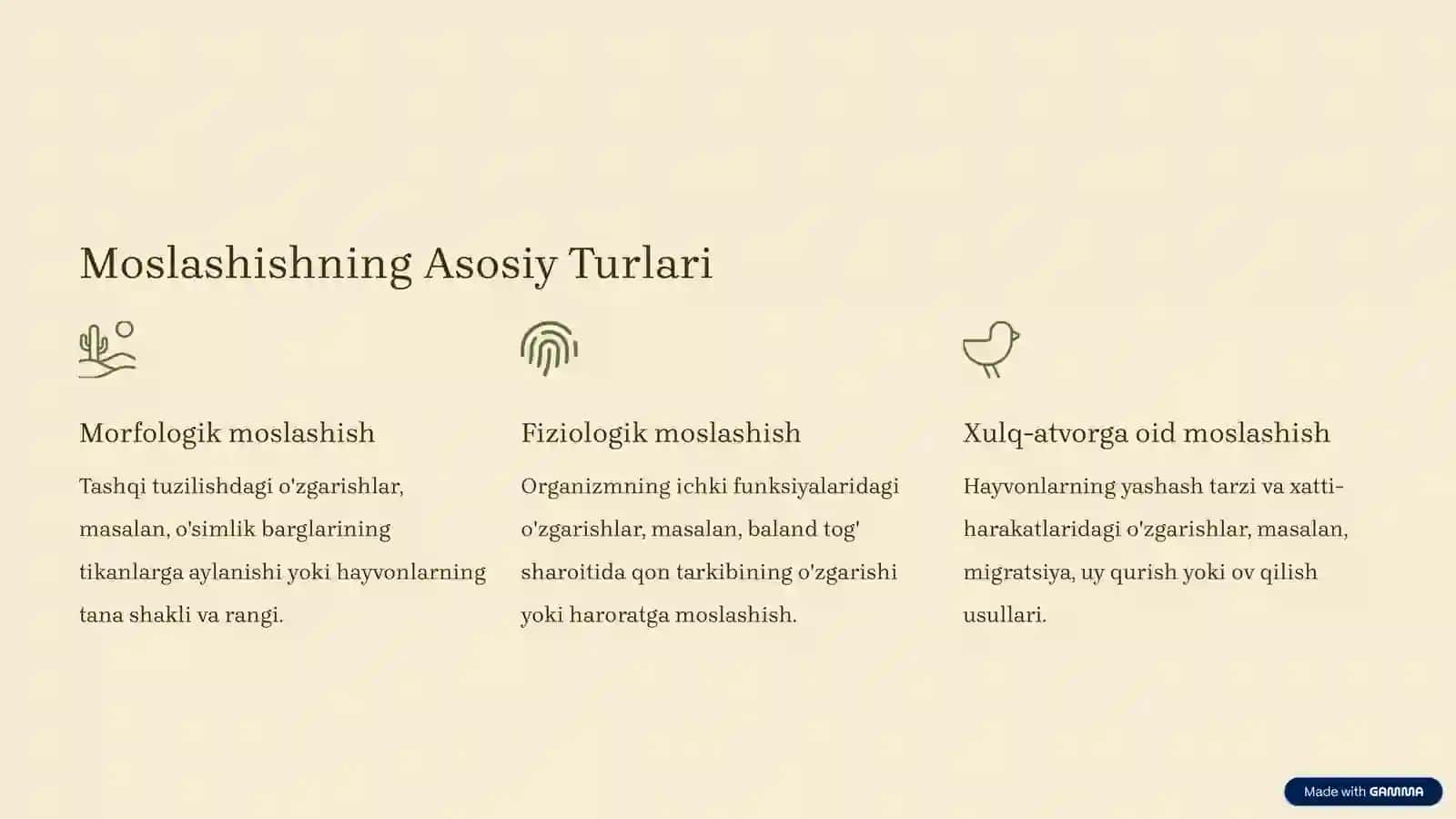 Organizmning Moslashishi va Uning Bosqichlari: Keng Qamrovli Tahlil 3
