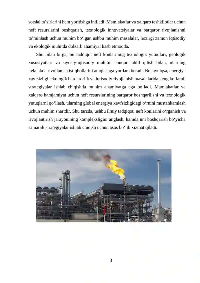 O'zbekiston neft konlarining geologik xususiyatlari va rivojlanishi 3