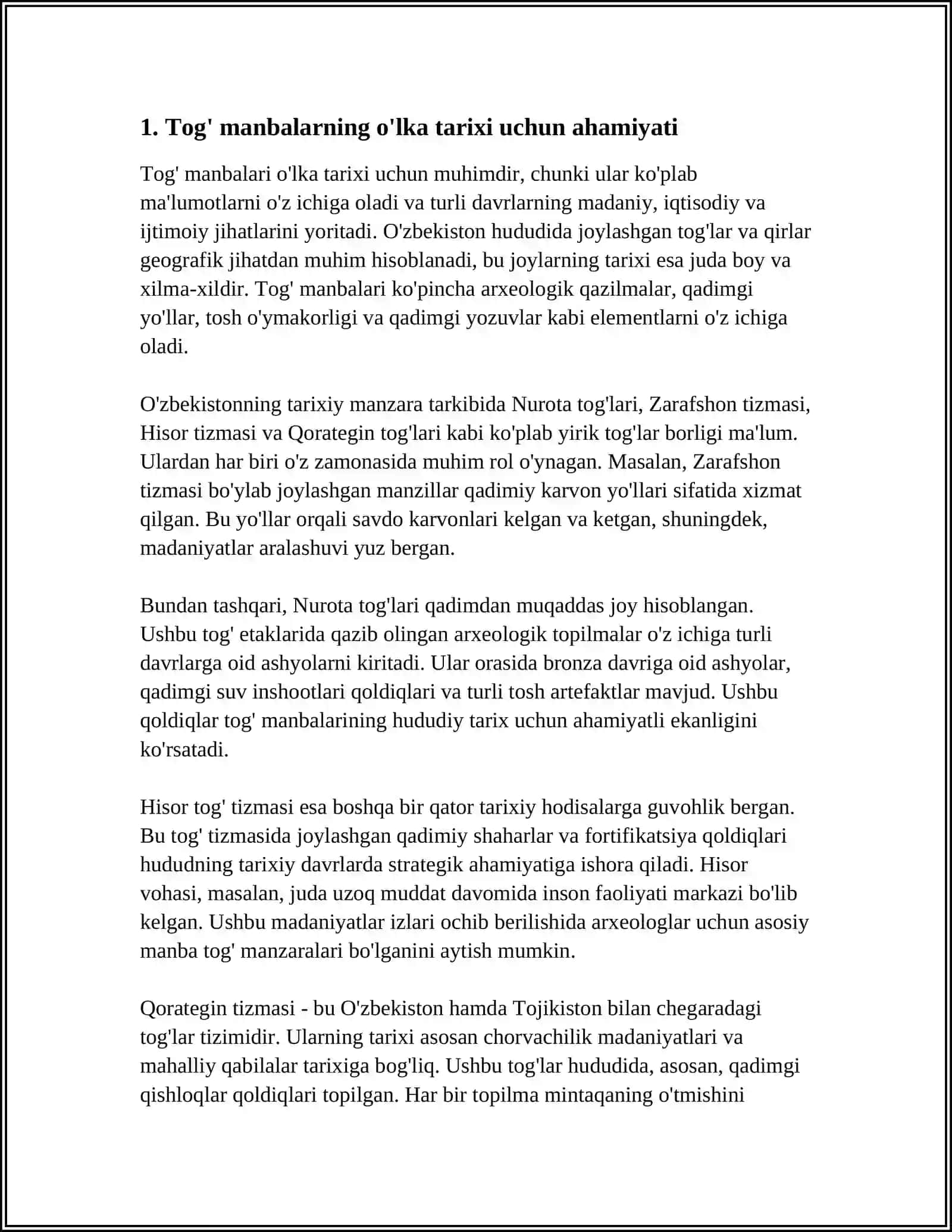TOMONINING MANBALARNING O'LKA TARIXINI O'RGANISHDAGI AHAMIYATI 3