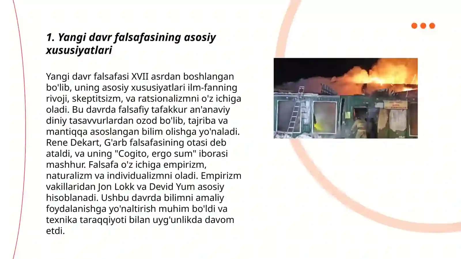 Yangi va eng yangi davr falsafasining ustuvorligi 3