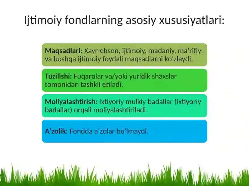 Ijtimoiy fondlar va hayriya jamg‘armalari 3