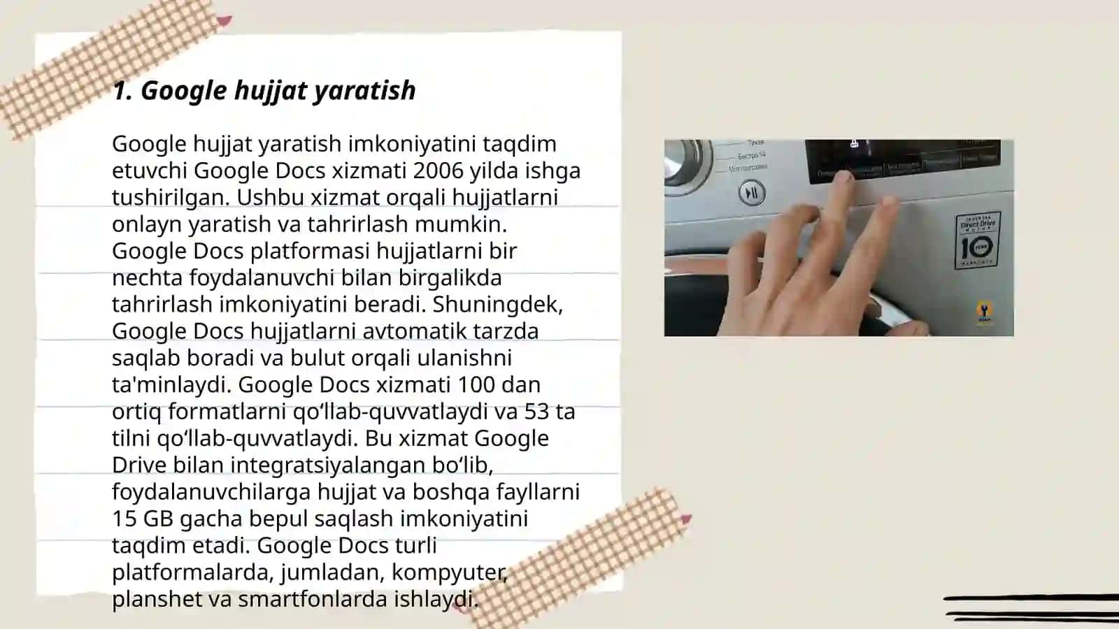 Google Docs 3