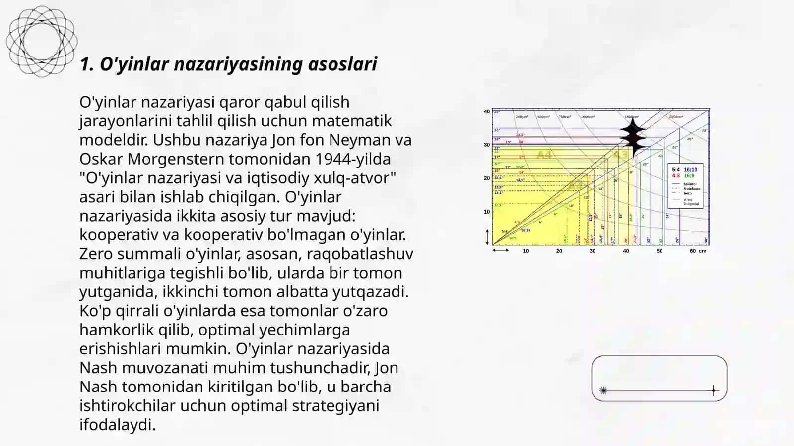 O'yinlar nazariyasi va o'zaro hamkorliklarni modellashtirish 3