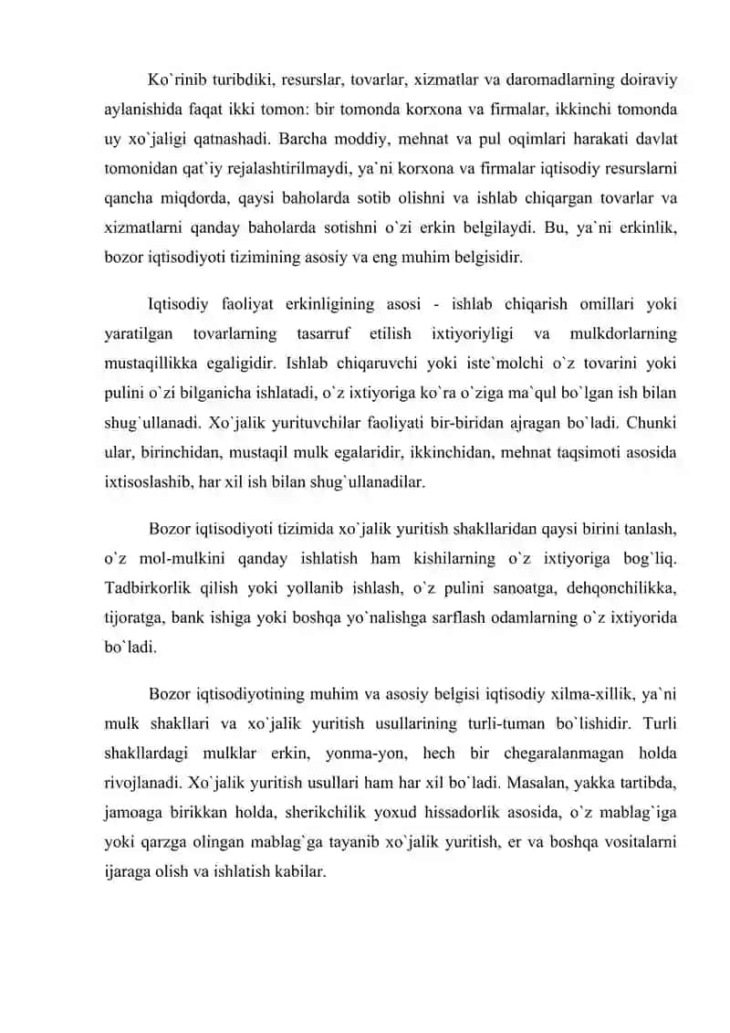 Bozor shqaroitida davlat ijtimoiy siyosatning moliyaviy muommolari 3