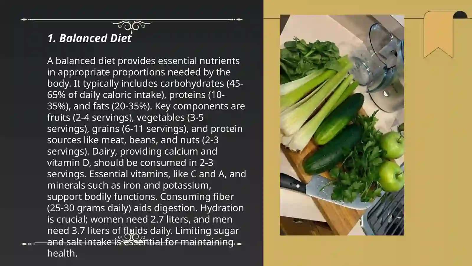 Rules of proper nutrition Zarifa Soliyeva 3