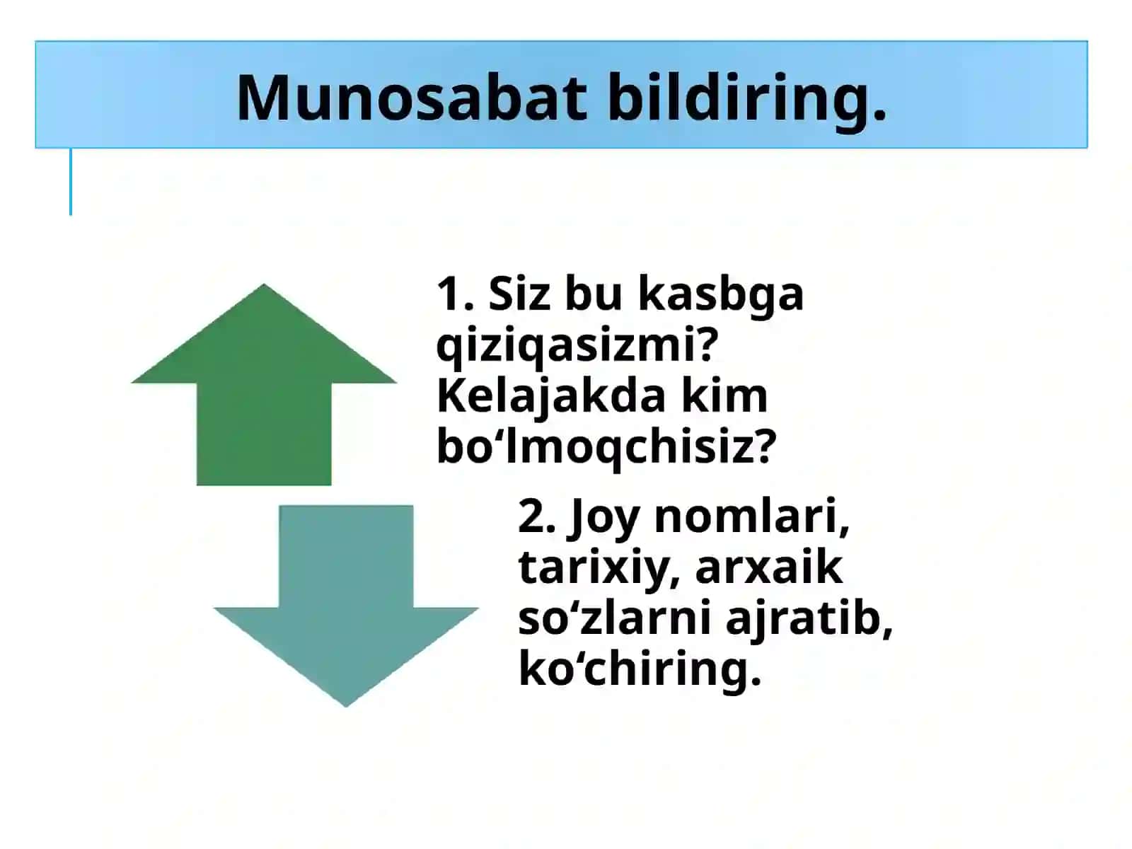 Matn valug‘at ustida ishlash 3