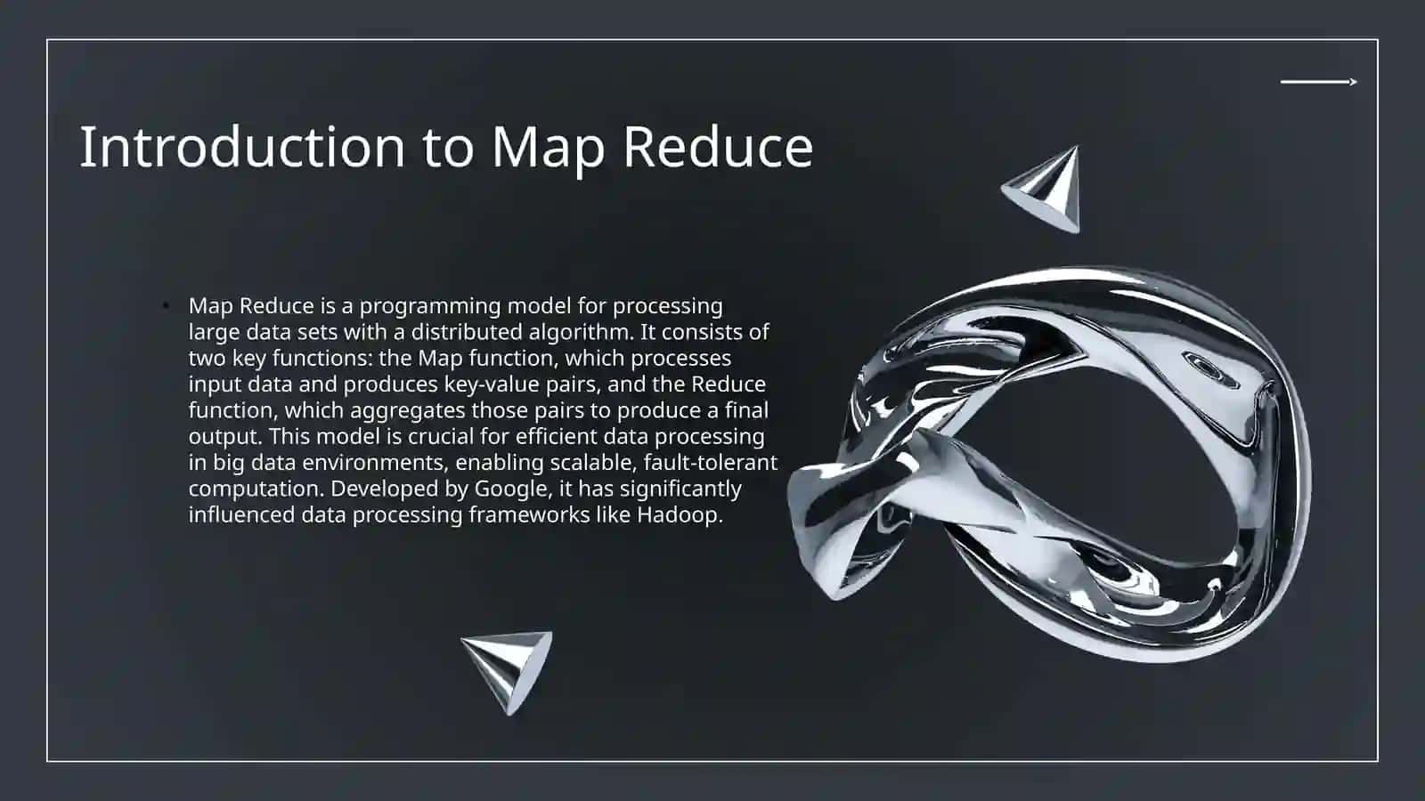 Map Reduce philosophy 3