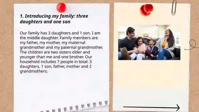 My family mavzusida inglizcha 3