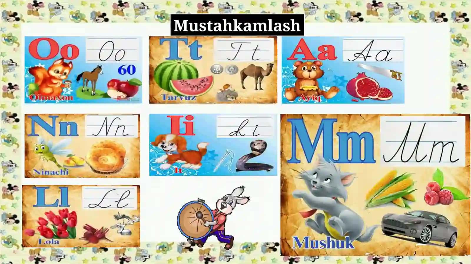 [m]tovushi.Mmharfini Mustahkamlash 3