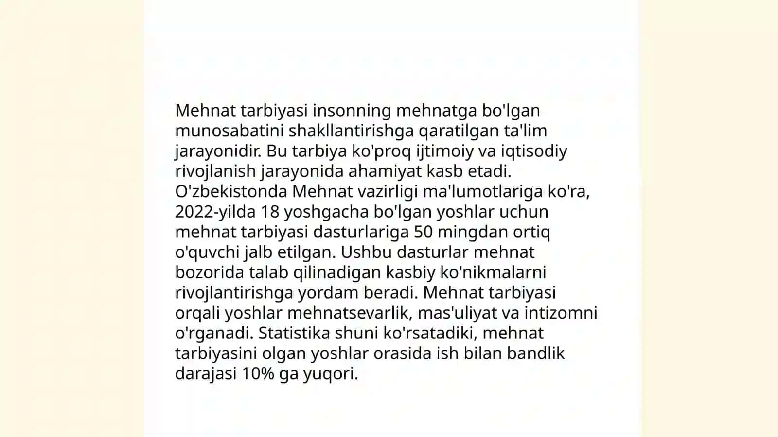 Mehnat tarbiyasi 3