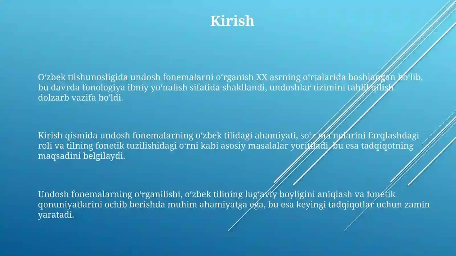 Oʻzbektilshunosligida undosh fonemalarning oʻrganilishi 3