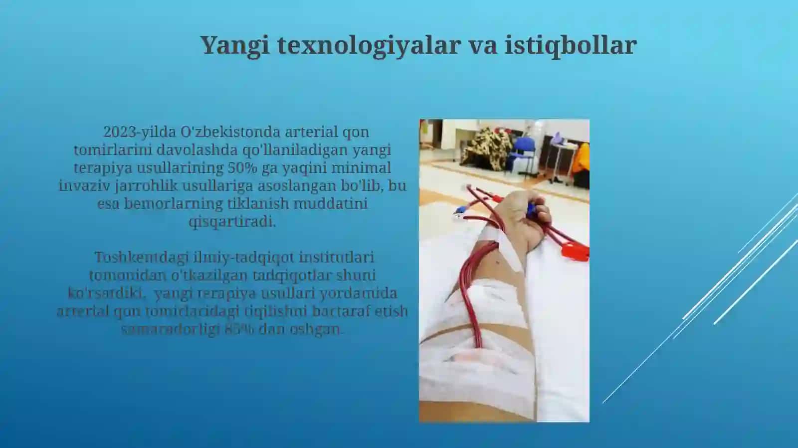 Arterial qon tomirlari ni surunkali obligat terapiyani qo‘llash 3