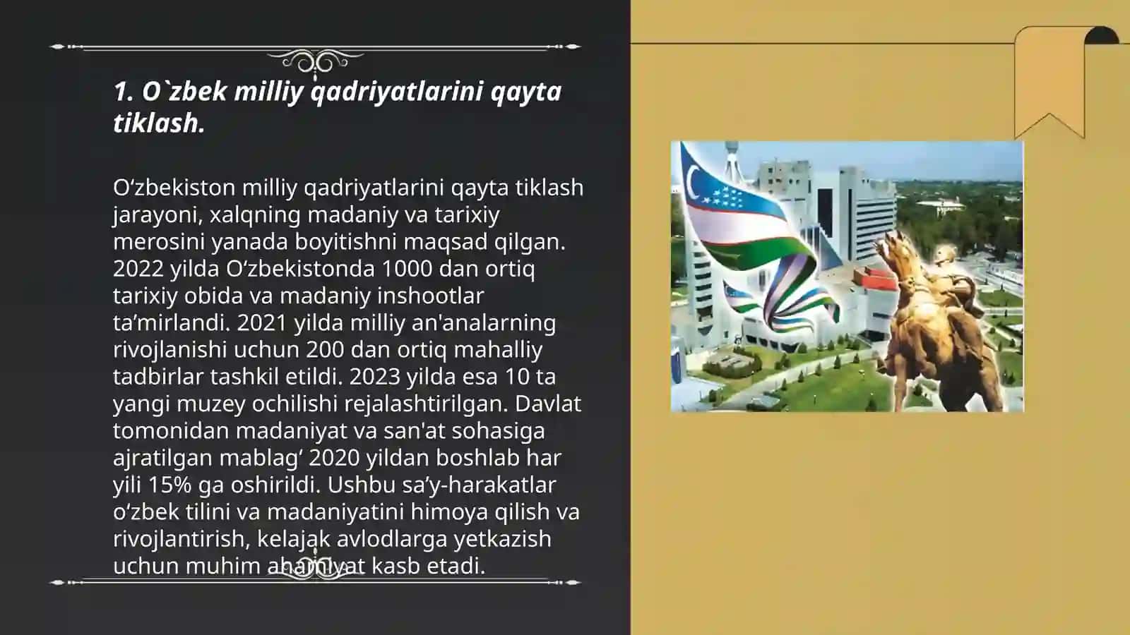 O‘zbekistonda amalga oshirilayotgan ma’naviy o‘zgarishlar 3