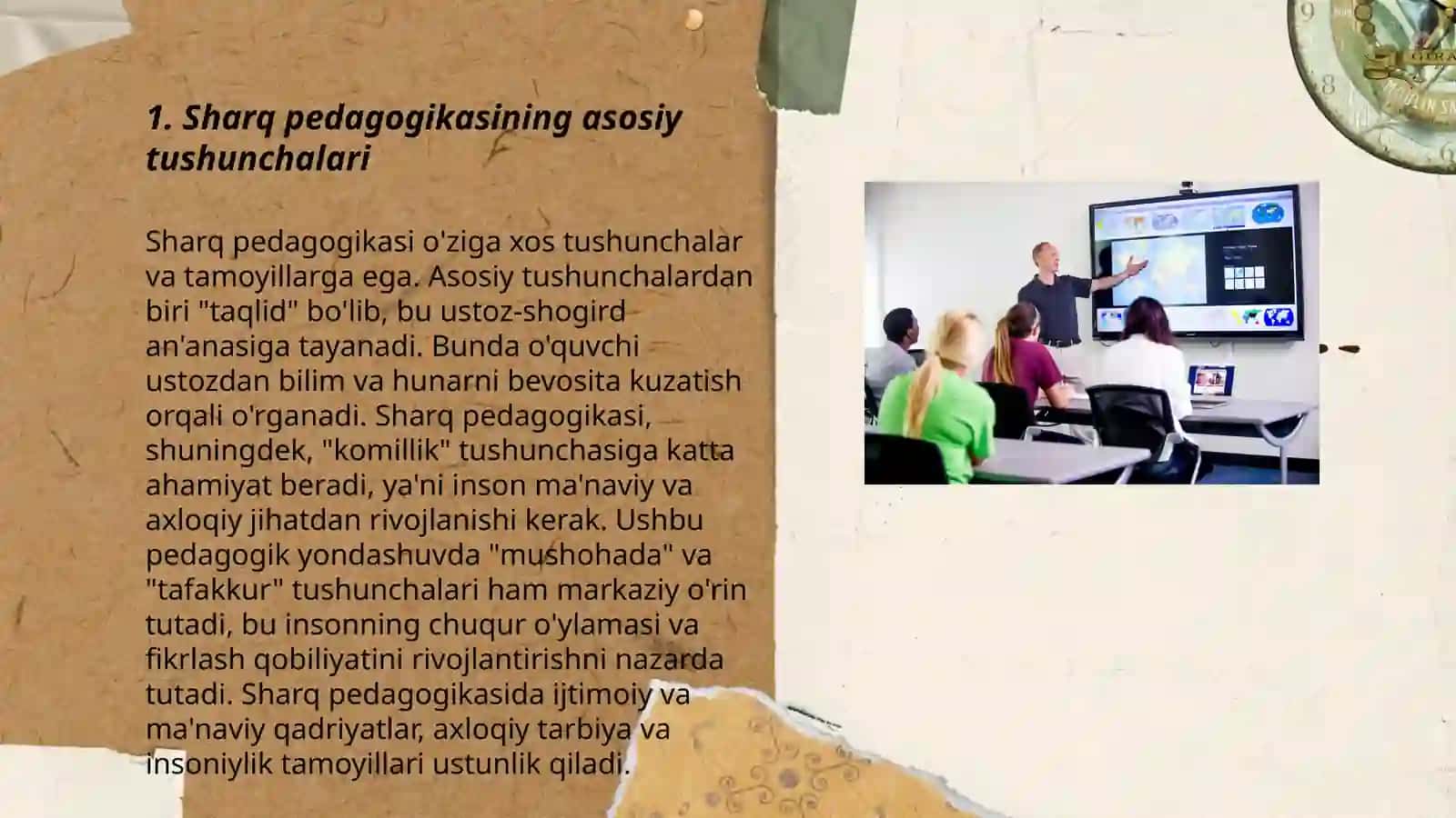 Sharq pedagogik ta'limotida talimiy-axloqiy qarashlar 3