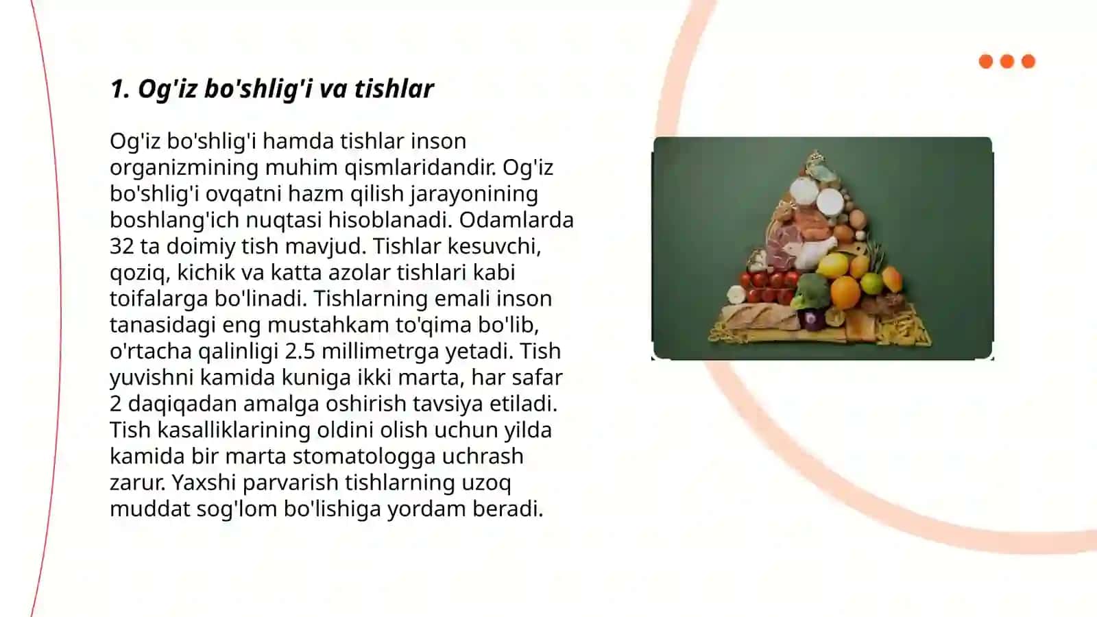 Odam organizming taom xazm qilish sistemasi 3
