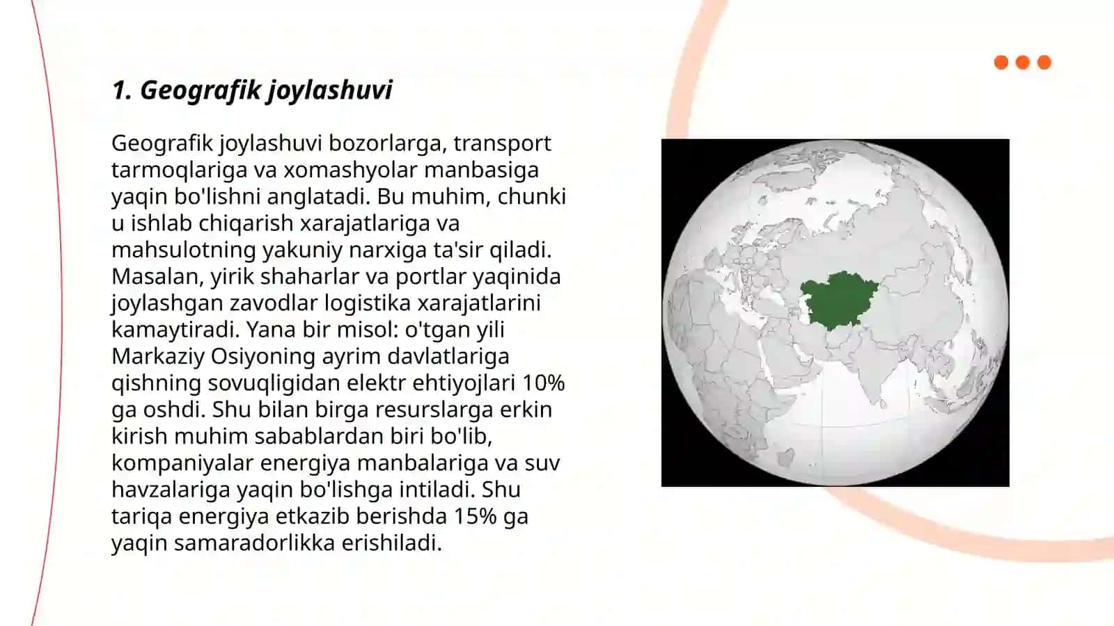 Oʻrta Osiyo Respublikalari xõjaligining umumiy taʼrifi 3