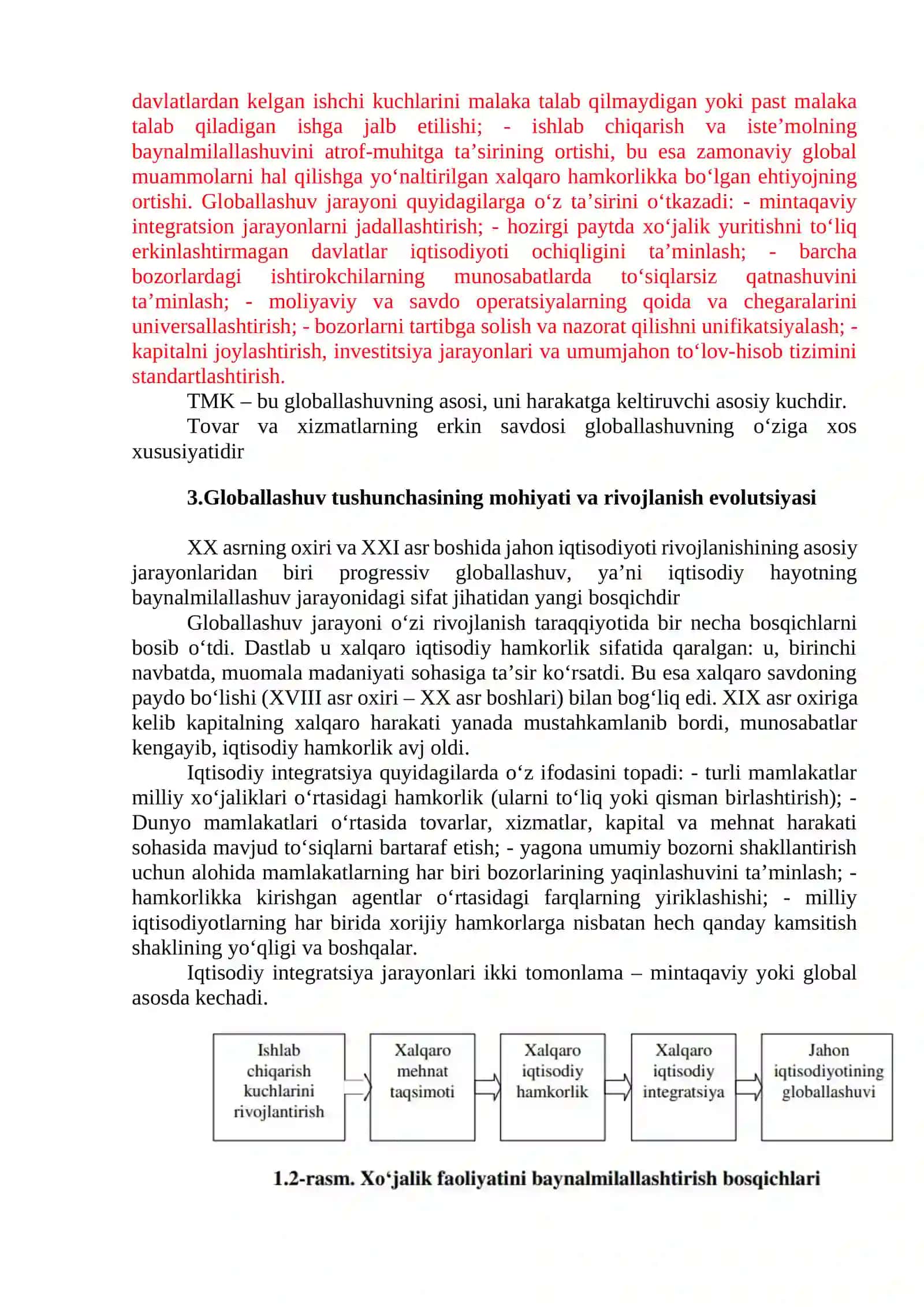 "GLOBAL IQTISODIY RIVOJLANISH" FANIGA KIRISH 3