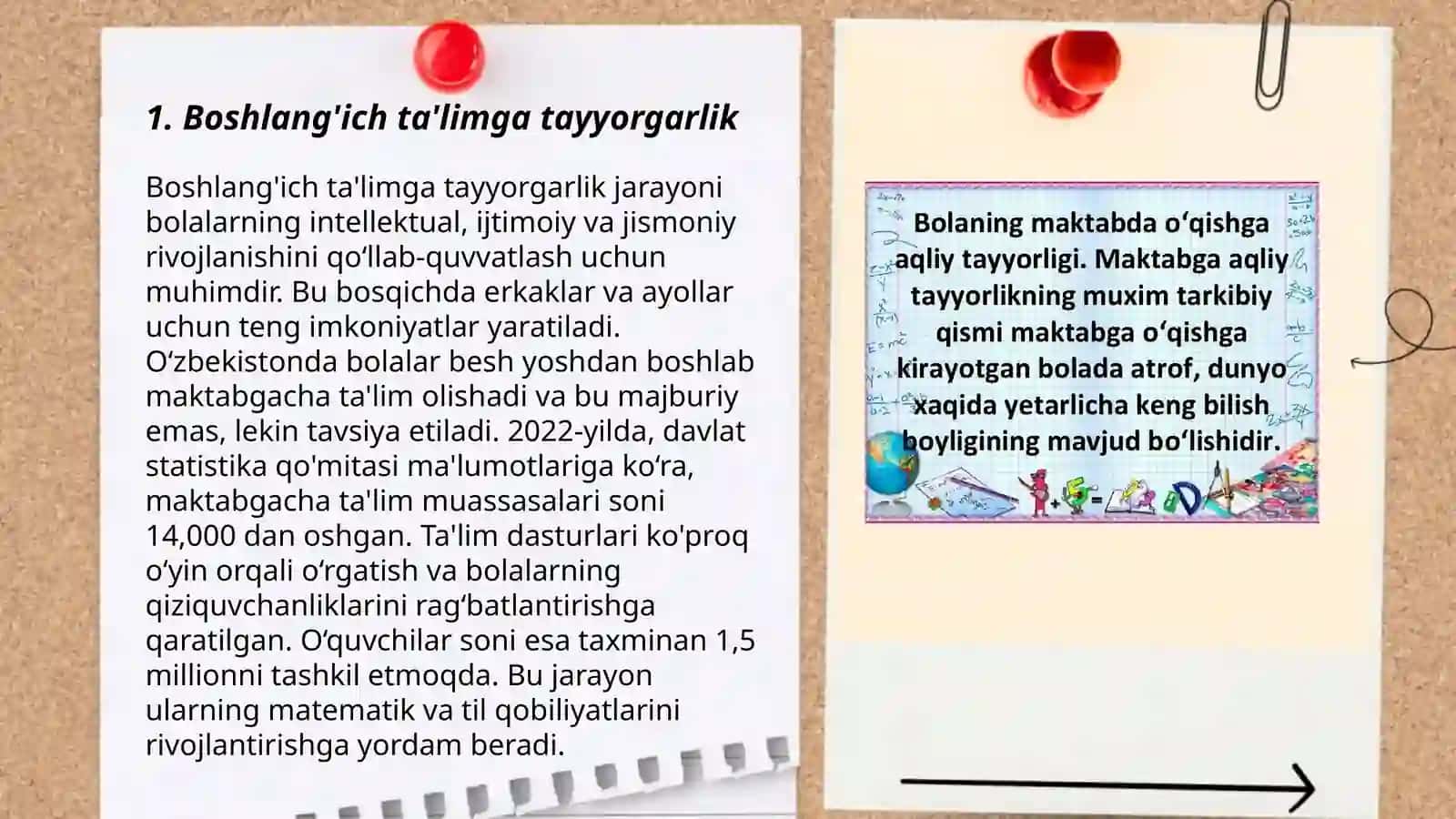 Bolalarni maktabga tayyorlash shakllari 3