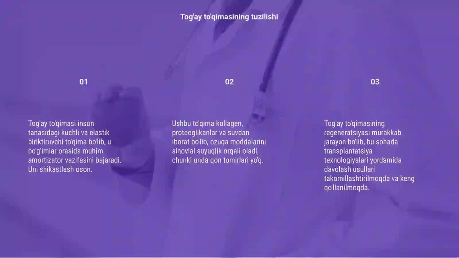Tog'ay to gimasining regeneratsiyasi va transplantatsiyasi 3