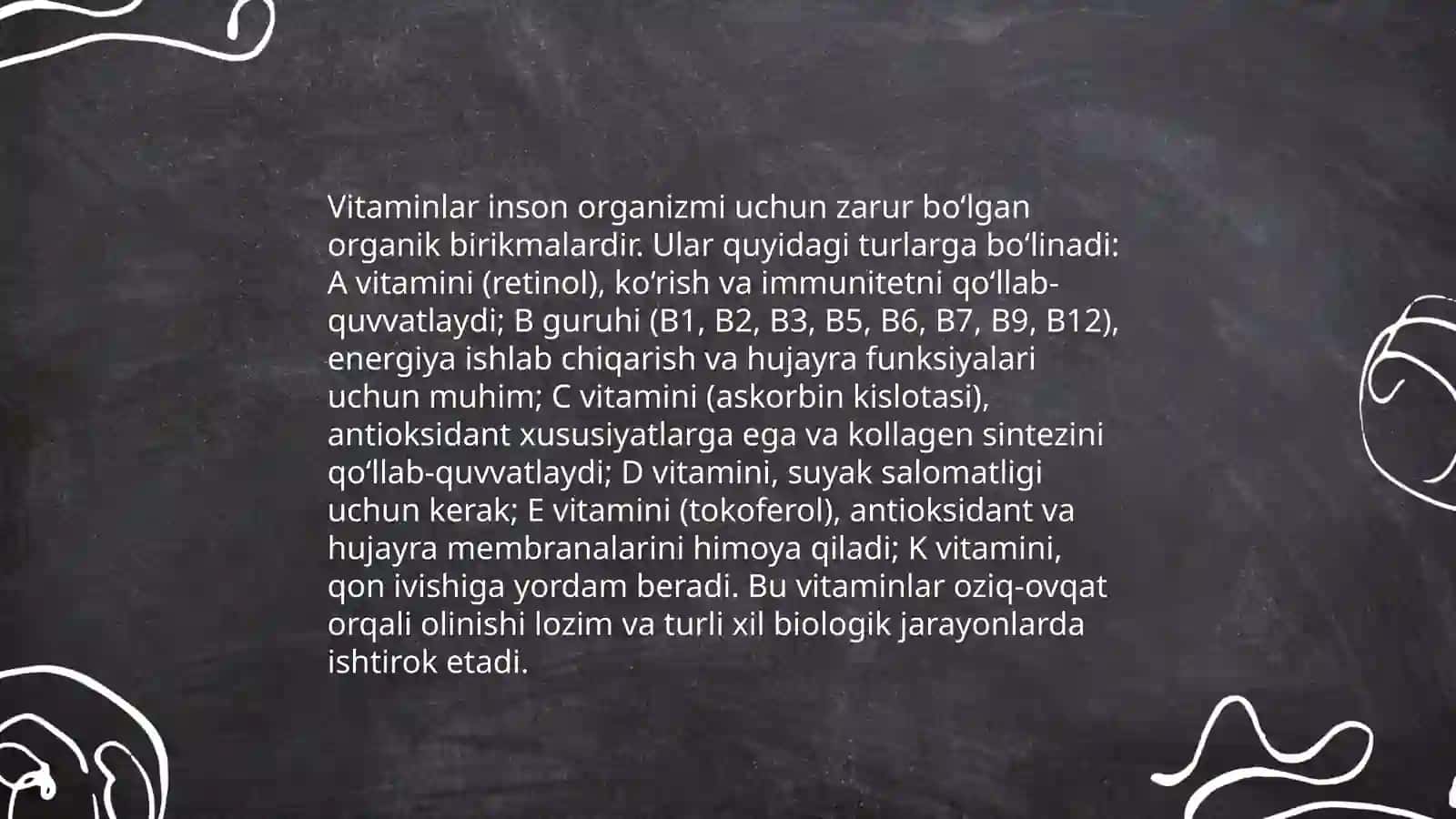 Vitaminlar 3
