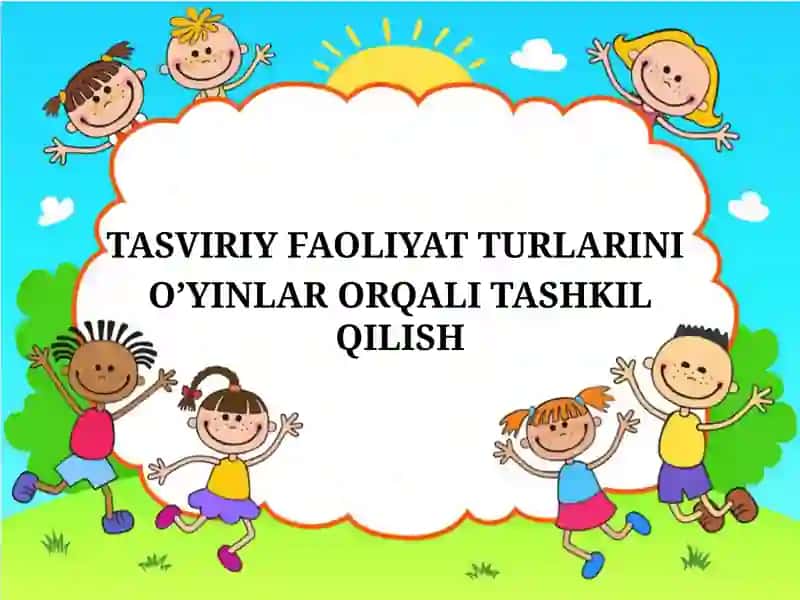 Rasm chizishni o’yin orqali tashkil qilish 3