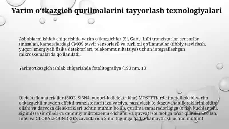 Dielektrik Materiallar va Ularning Qo'llanilishi 3
