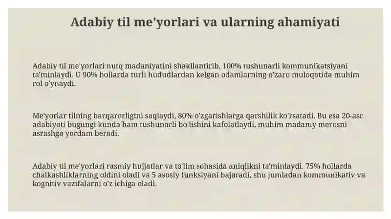 Adabiy til me’yorlari 3