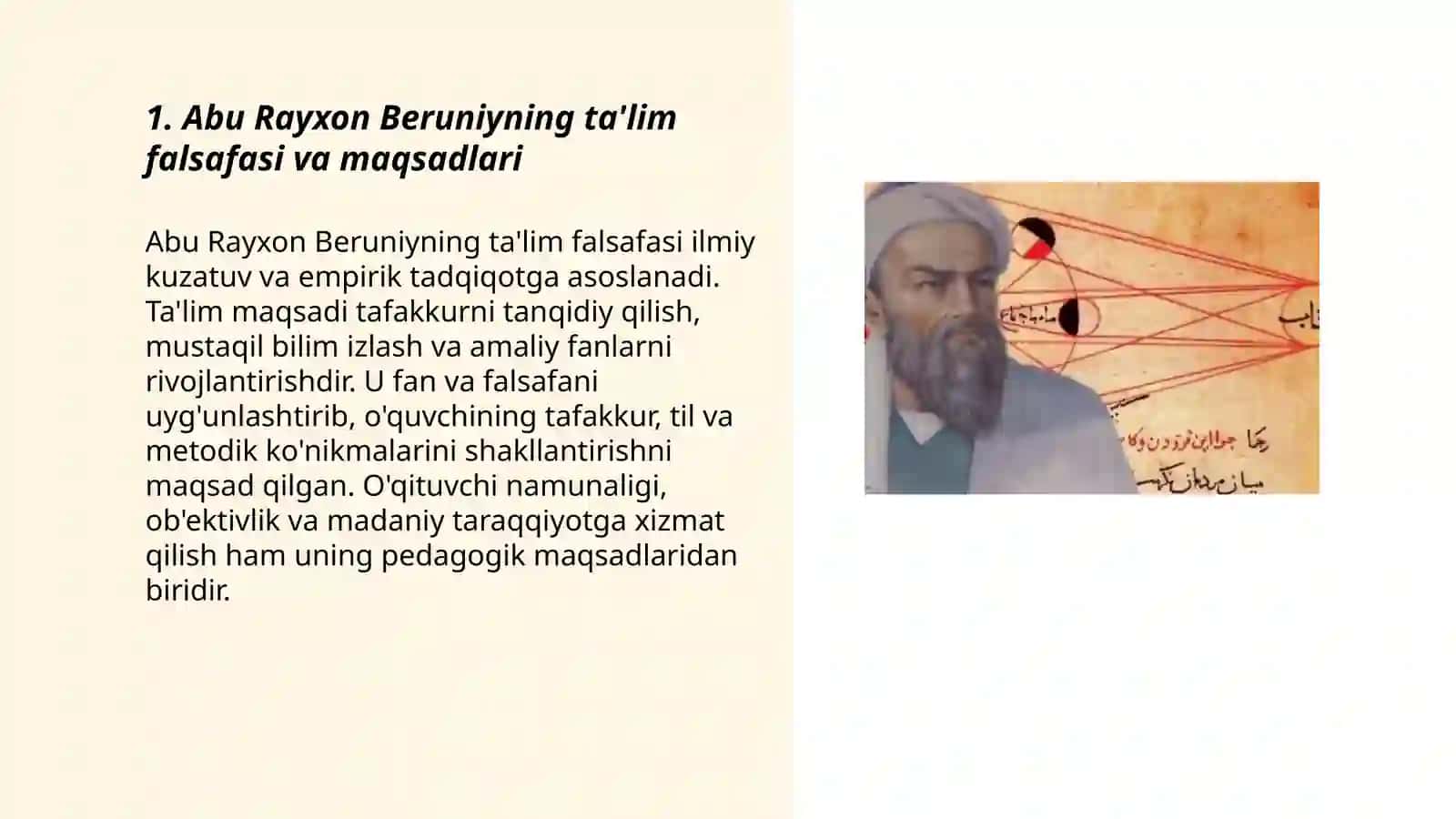 Abu Rayxon Beruniyning pedagogik qarashlari 3