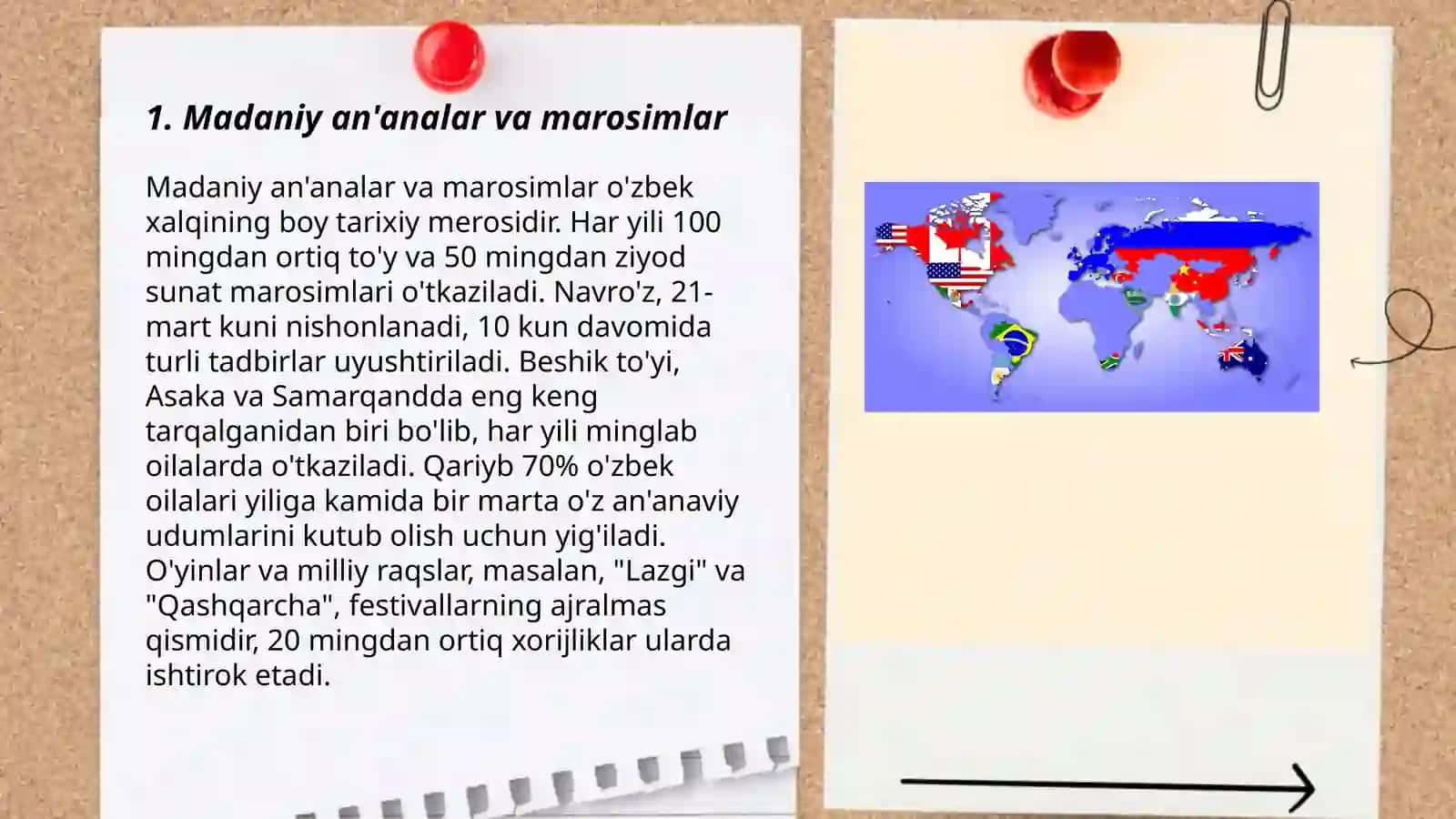 Madaniy an'analar va marosimlar 3