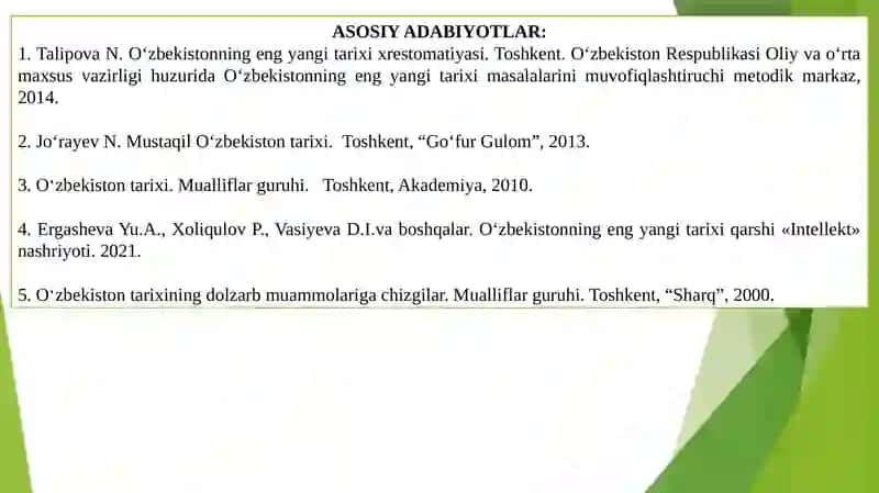 Mustaqillikka erishish arafasida oʻzbekistondagi ijtimoiy- siyosiy  Jarayonlar 3