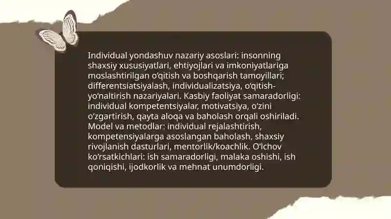 Individual yondashuvning nazariy asoslari va kasbiy faoliyat samaradorligi 3