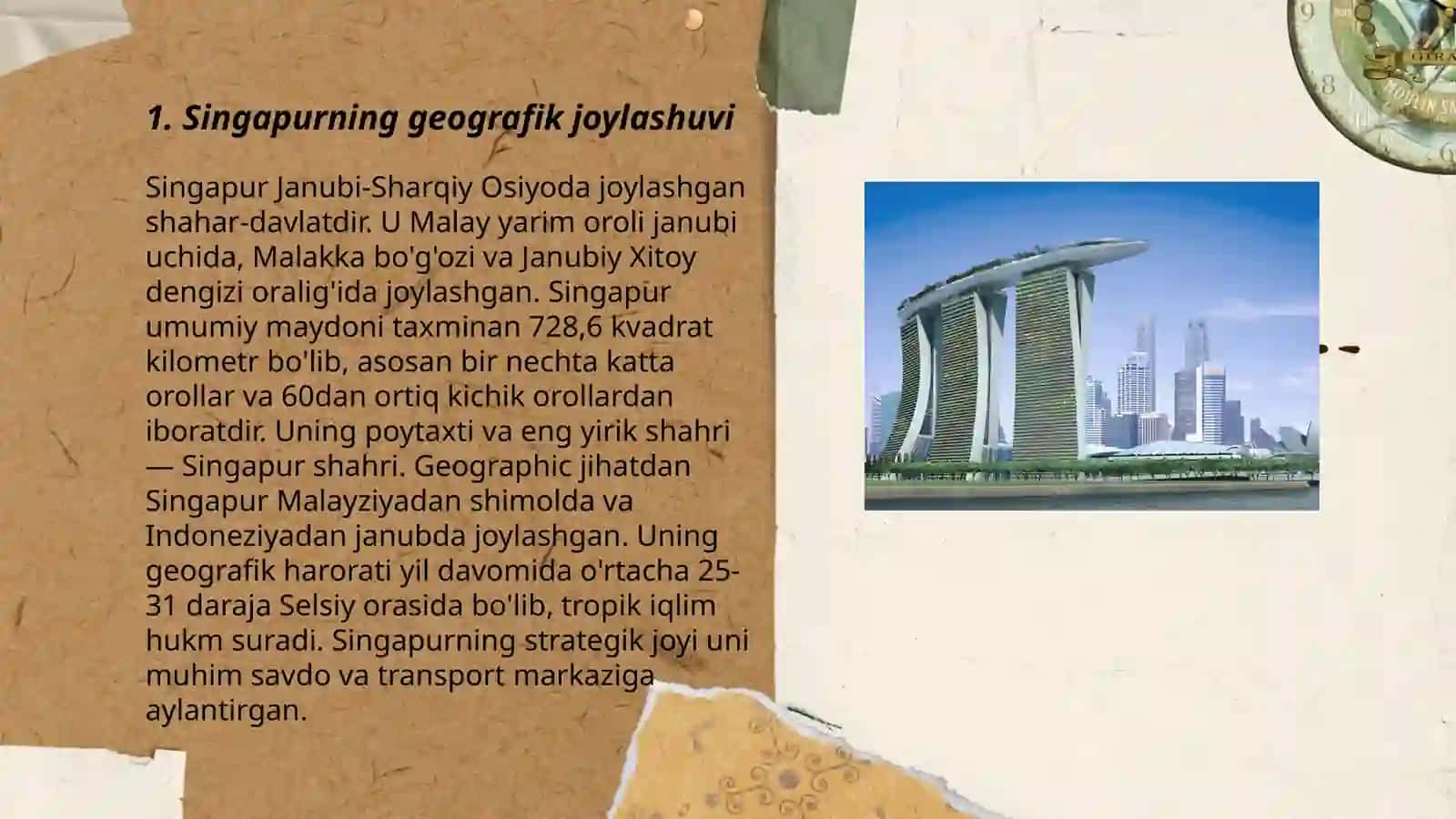 Singapur turizm geografiyasi 3