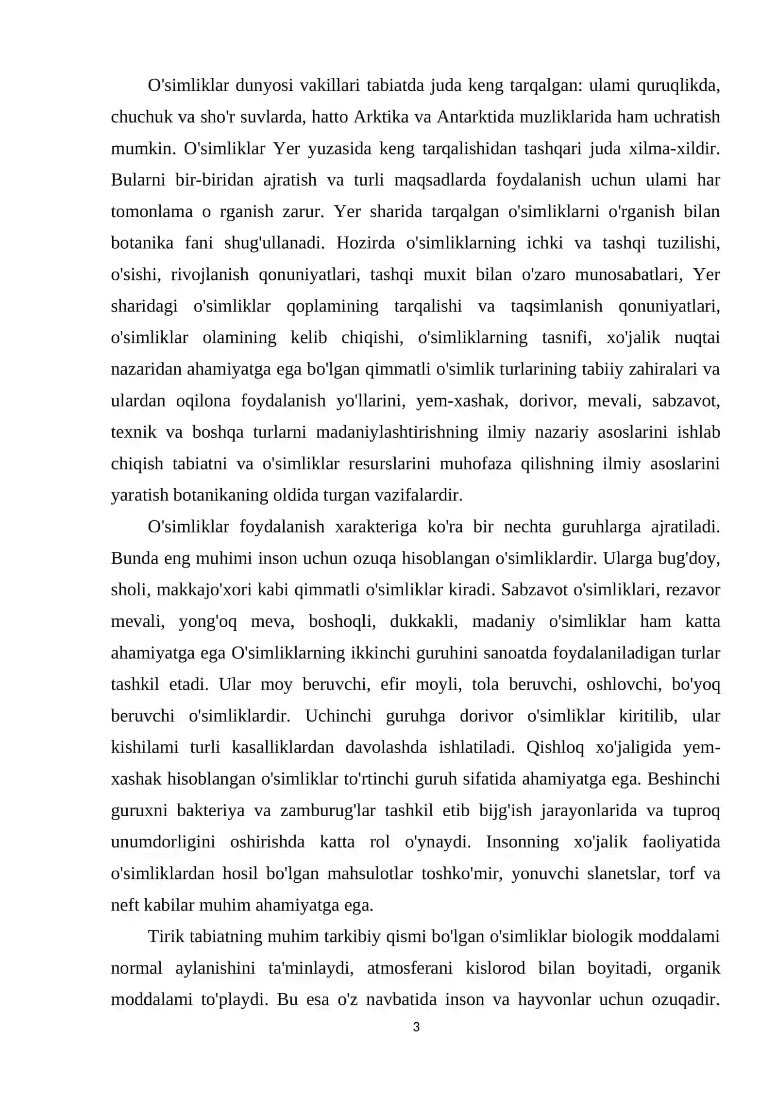 Loladoshlar LILIACEAE oilasi 3