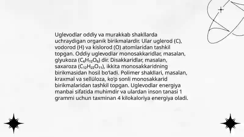 Uglevodlar 3