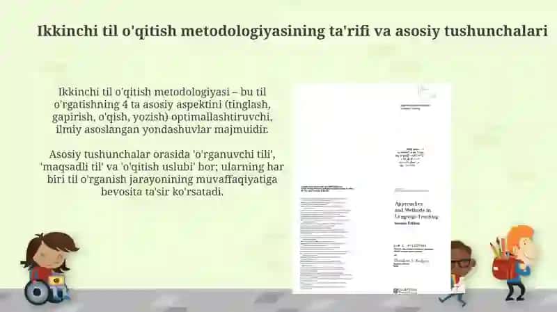 Ikkinchi tilni oʻqitish metodikasi 3