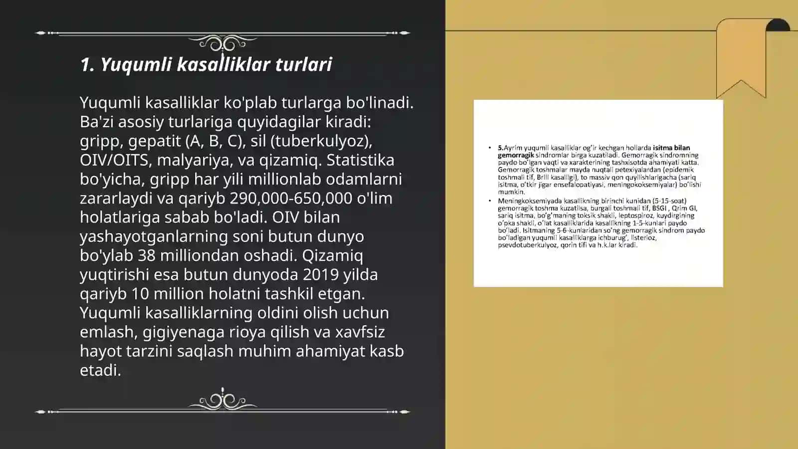 Yuqumli kasalliklar shifohonasi bilan tanishish 3