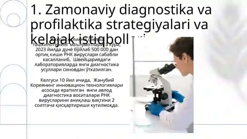 RNK saqlovchi viruslar qo'zg'atuvchisi labarator diagnostikasi va profilaktikasi 3