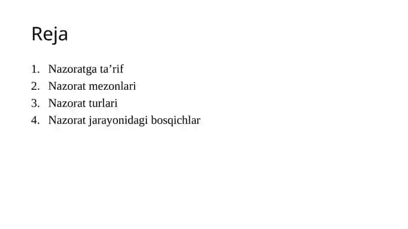 Nazorat-Boshqaruvning funksiyasi sifatida 3