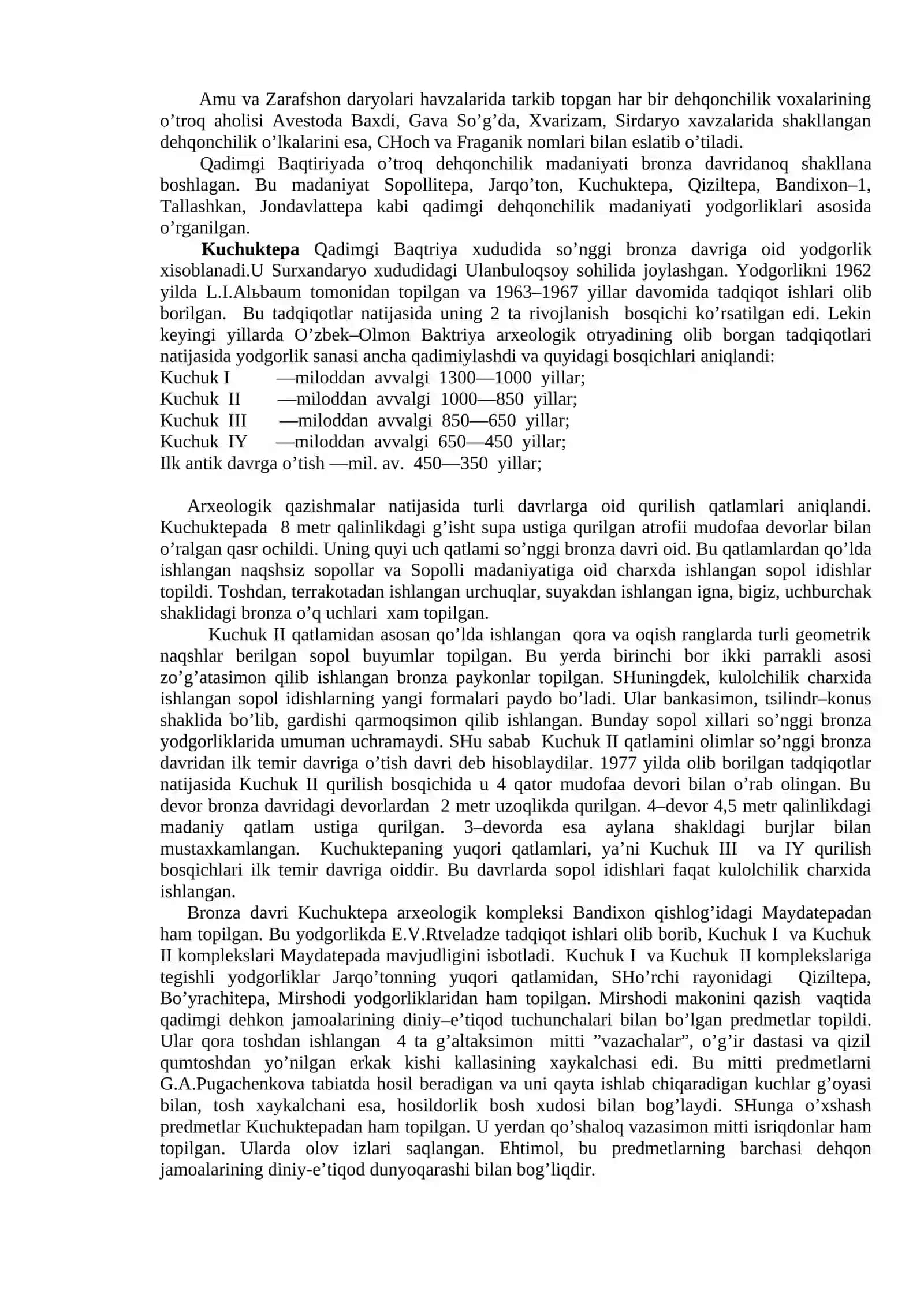 Co’nggi bronza va ilk temir davri 3