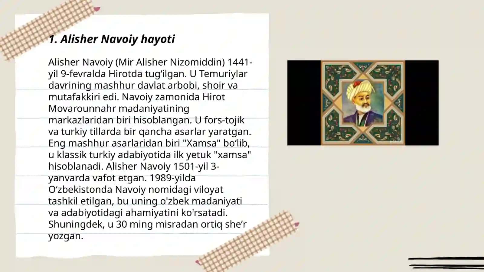 Alisher Navoiy 3