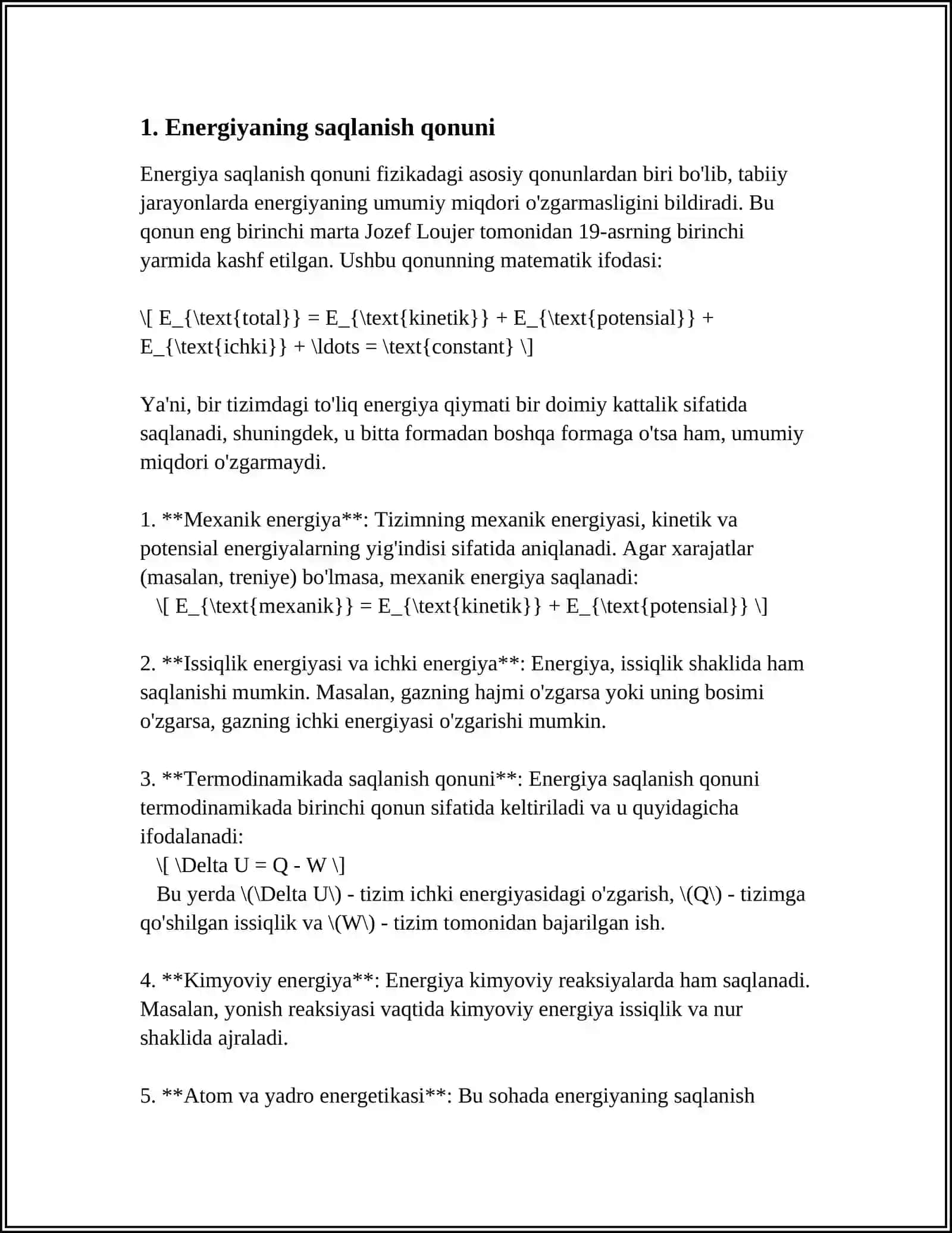 KIMYOVIY TERMODINAMIKA 3
