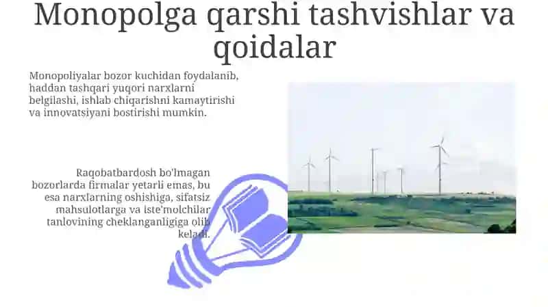 Monopolga qarshi ta'sirlar 3