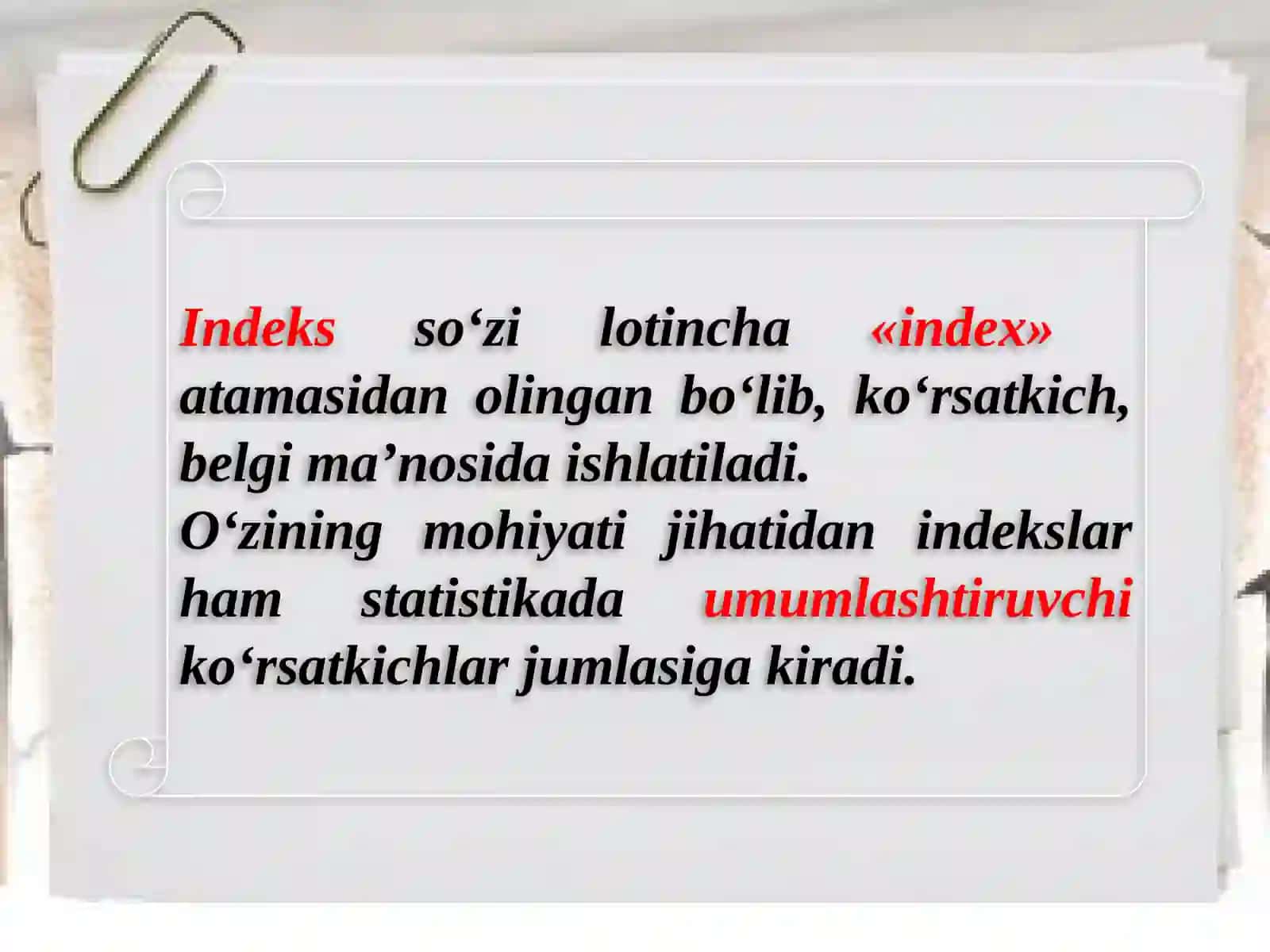 IQTISODIY INDEKSLAR 3