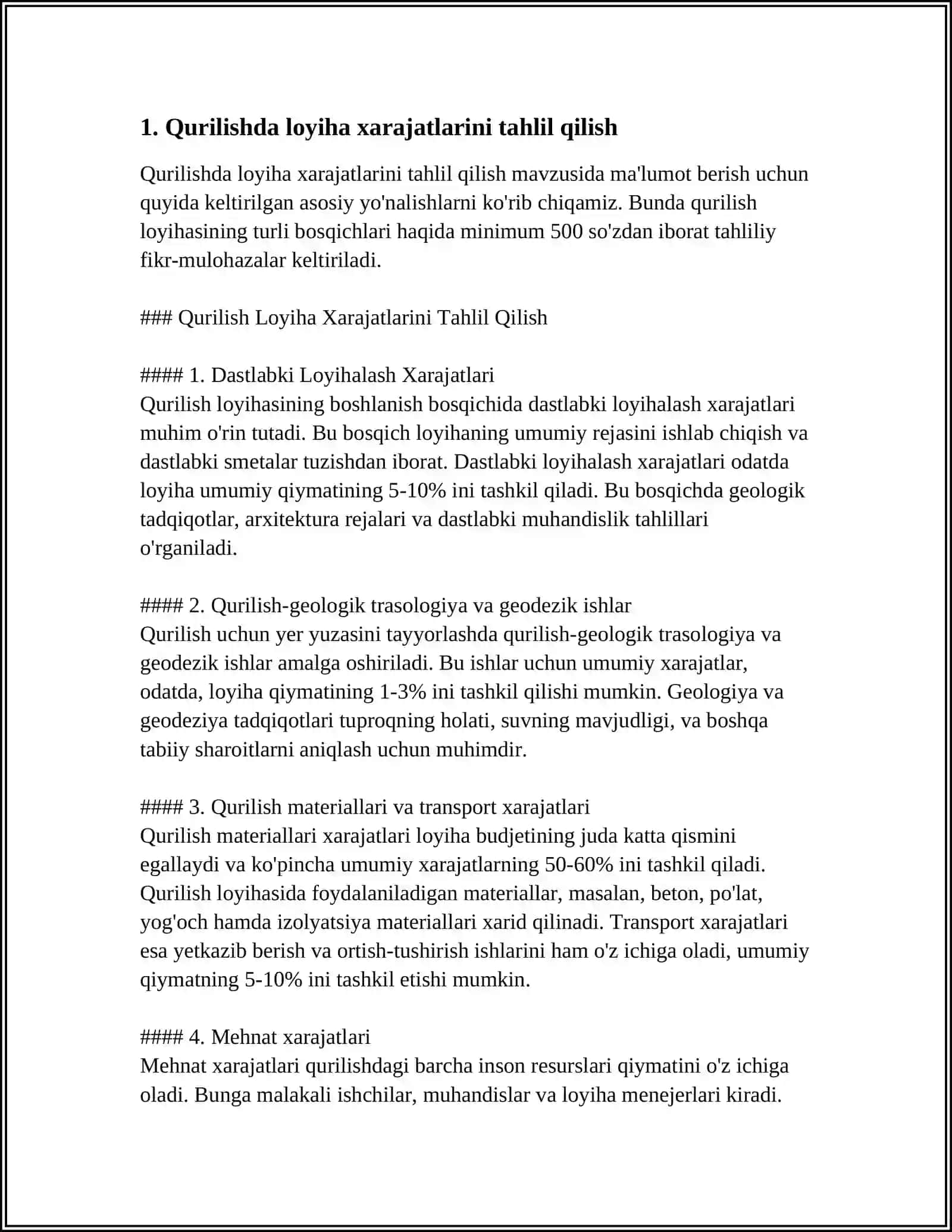 QURULISHDA LOYIHA TASHKIL ETILISHIQTISODIYOTI TASHKIL ETILISHI 3