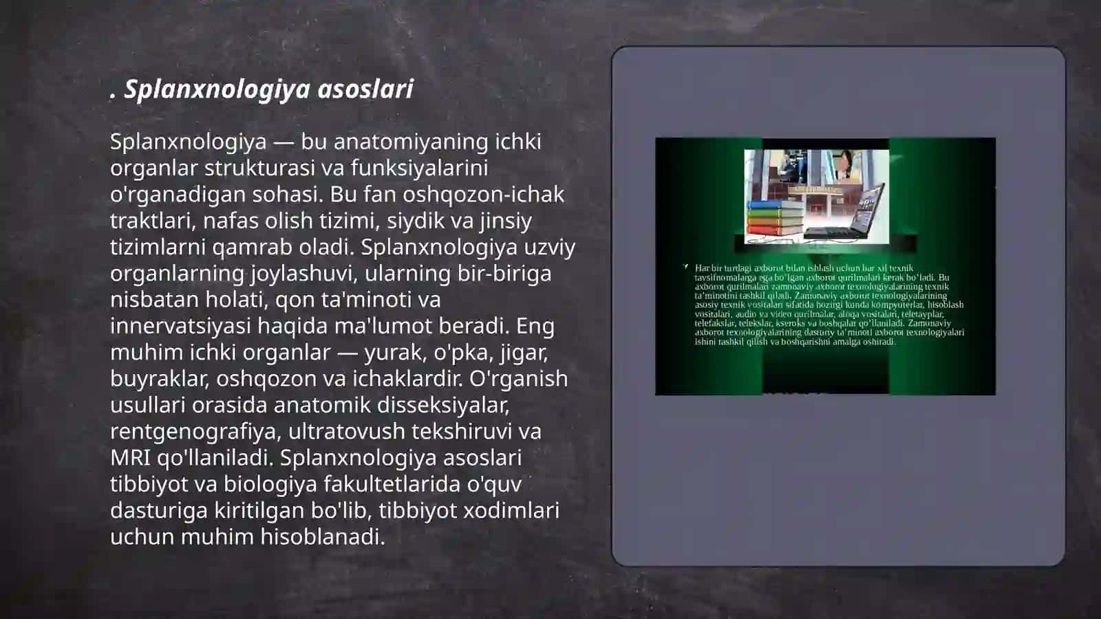 Splanxnologiya asoslari 3