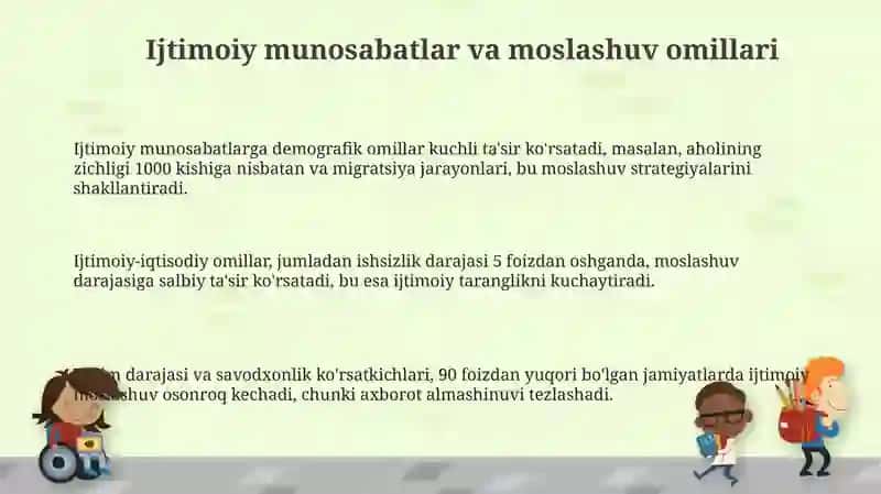 Ijtimoiylashtirishning omillari va maxanizmlari 3
