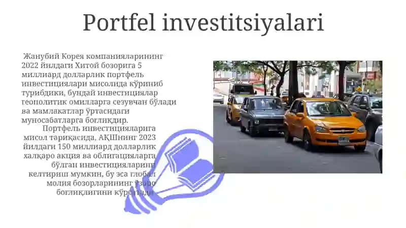 Kapital Eksporti Asosiy Shakli 3