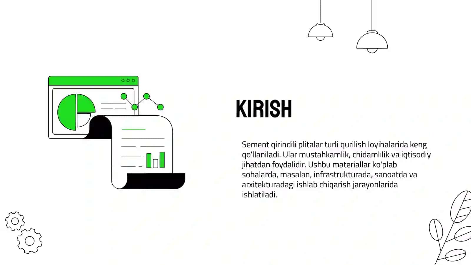 Sement qirindili plitalarning asosiy xossalari va ishlatilishi sohalari 3