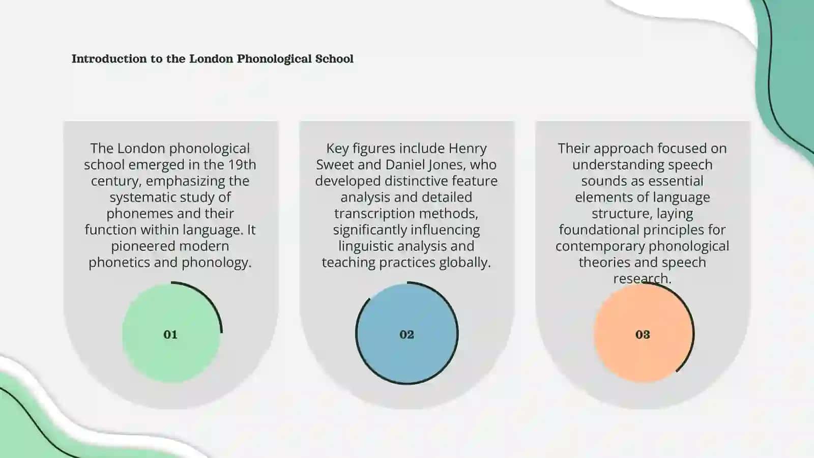 The London phonological school 3